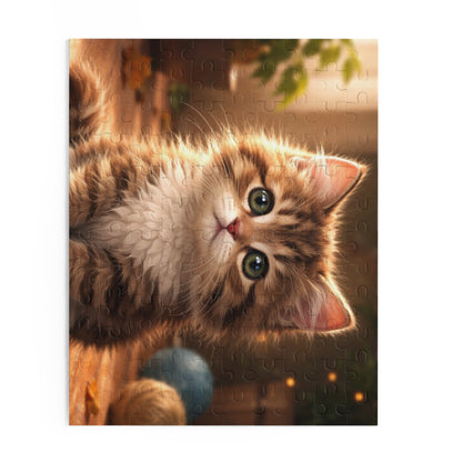 Adorable Tabby Kitten Puzzle