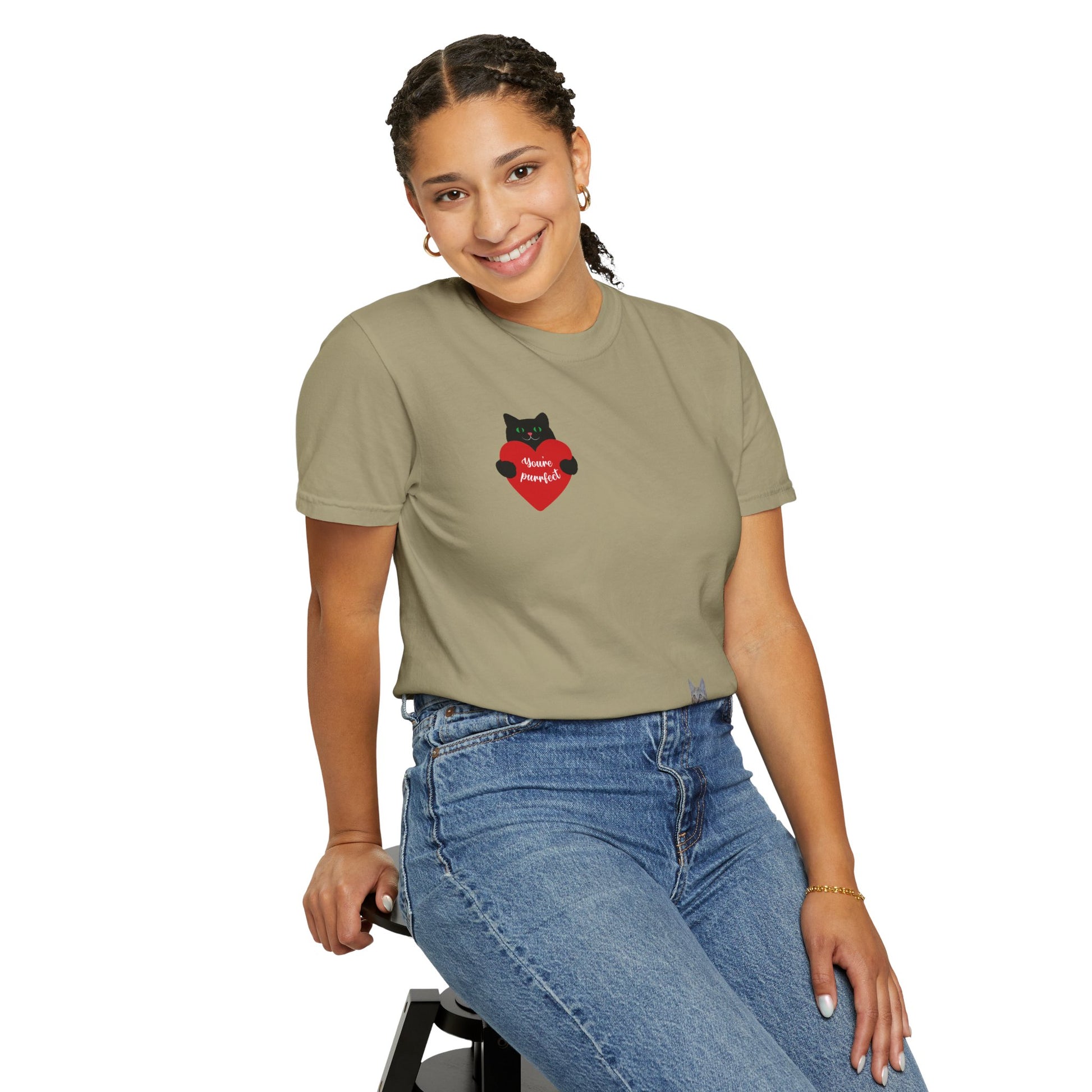 Cat Lover Unisex T-Shirt, Cute Cat Tee, Gift for Cat Owners, Animal Lover Shirt, Birthday Gift, Casual Comfort Tee, Pet Theme - TRV