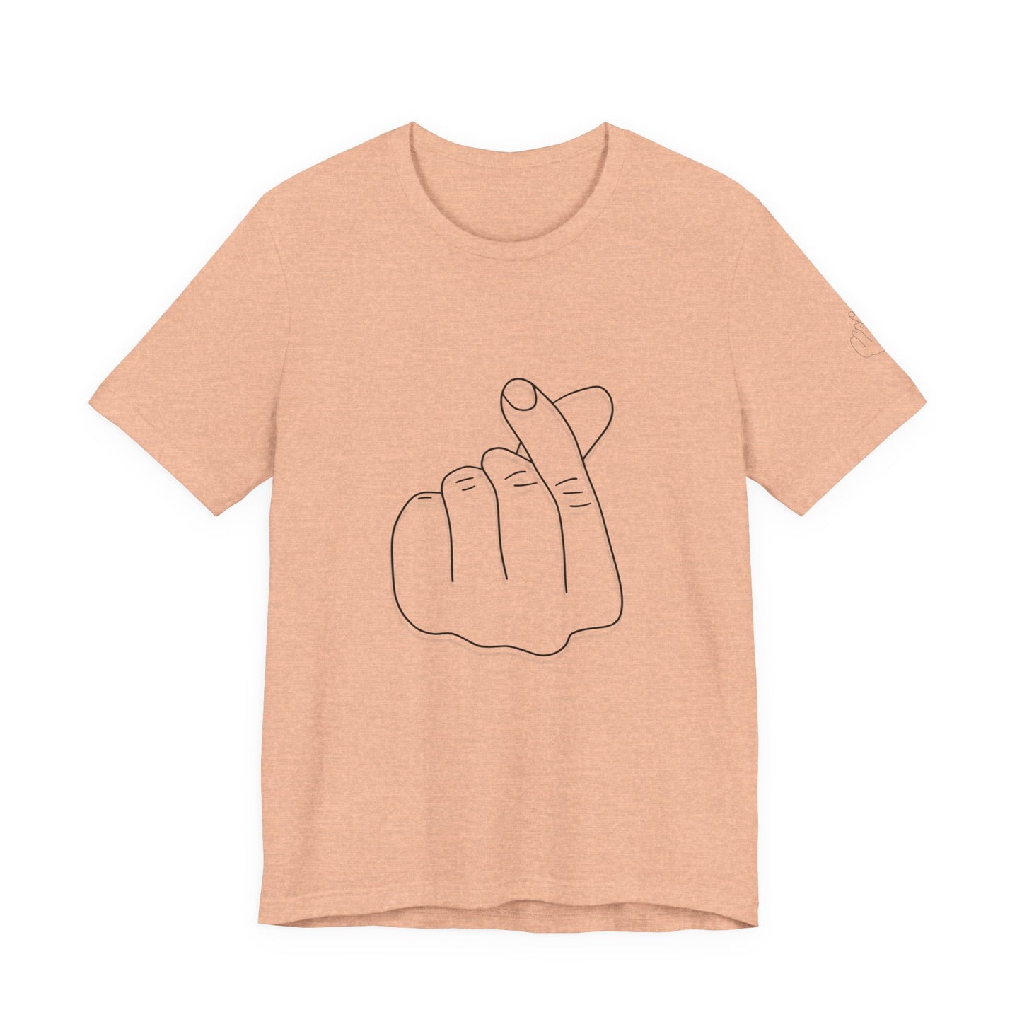Minimalist Hand Sign Unisex Tee | Casual Everyday Wear | Perfect for Gift Givers