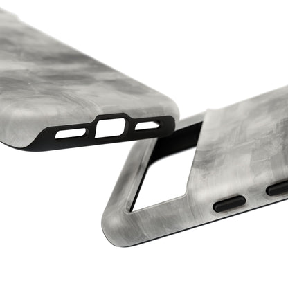 Stylish Phone Case for Tough Protection, Marble Grey Design, Customizable Gift for Her, Unisex Mobile Accessory, Birthday Present, [...] - TRV