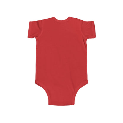 Cute heart gesture print infant bodysuit from Printify, soft unisex baby outfit perfect for special occasions and everyday wear.