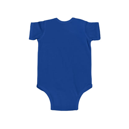 Printify cute heart gesture infant bodysuit, unisex baby outfit for special occasions, soft fabric with adorable heart design.