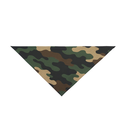 Camouflage Pet Bandana, Stylish Dog Accessory for Special Occasions, Outdoor Adventures, Holiday Gifts, Pet Fashion - TRV
