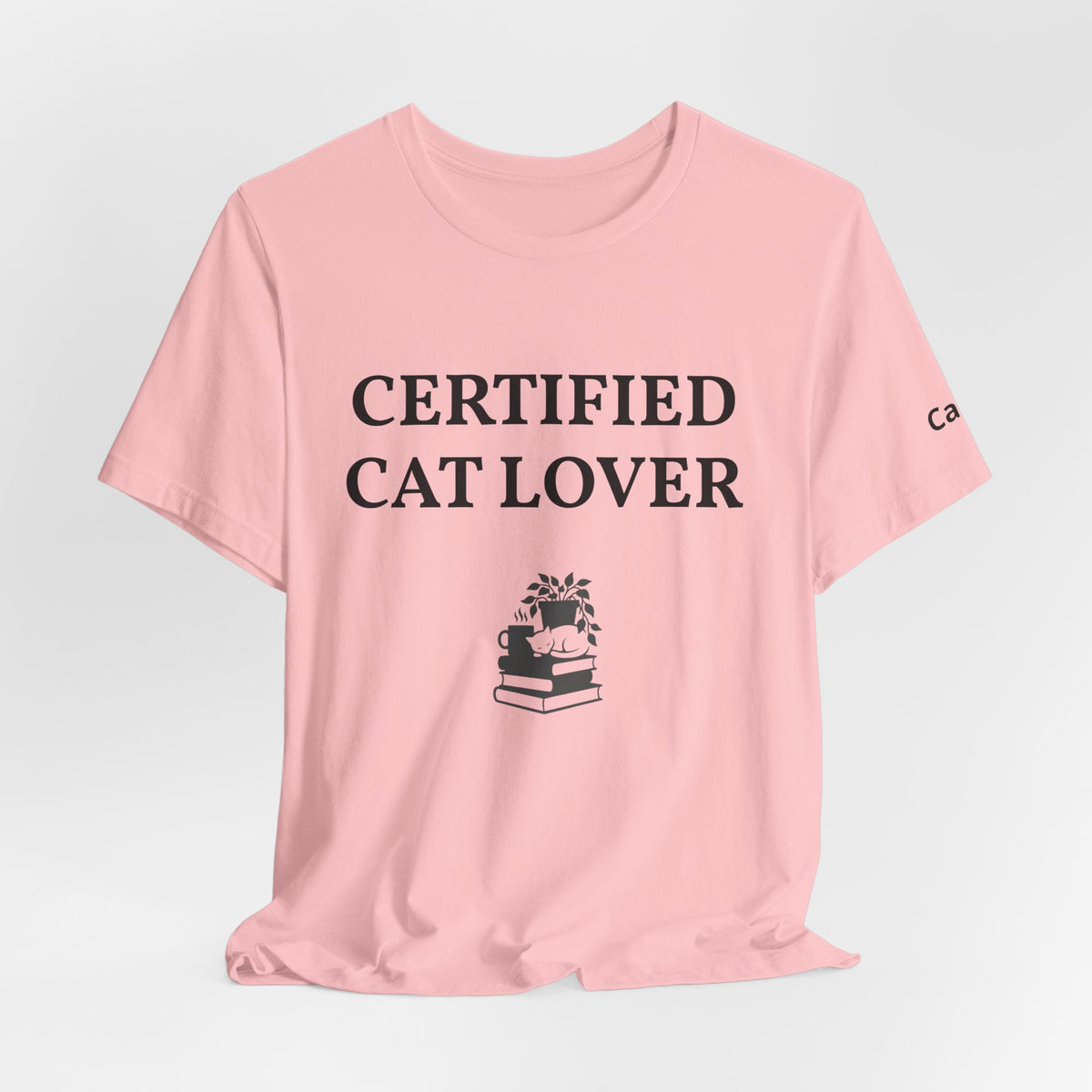 Custom unisex T-shirt by Printify featuring a blank fabric with a plain design, perfect for personalized graphic printing.