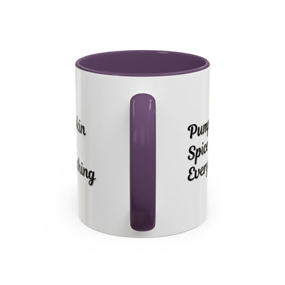 Pumpkin Spice Everything Accent Coffee Mug — Fall Seasonal 11/15oz