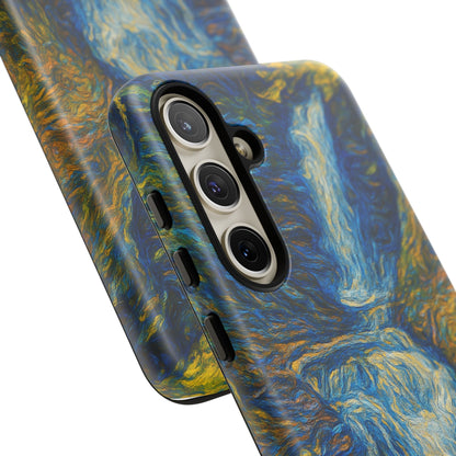Artistic Phone Case - Waterfall Design, Unique Gift, Phone Accessory, Nature Lover, Original Artwork - TRV