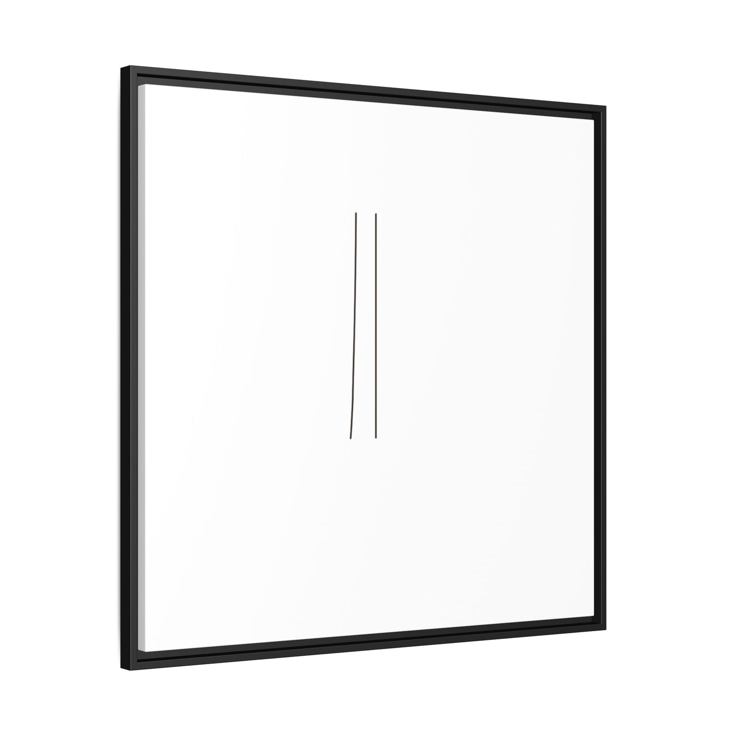 Minimal Line Art | Matte Canvas Framed