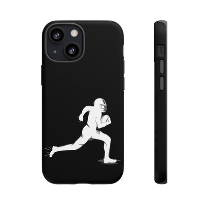 Football Player Phone Case, Tough Cases, Sports Phone Cover, Gift for Athletes, iPhone & Samsung Accessories, Running Player Design - TRV