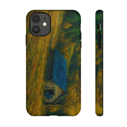 Artistic Phone Case by Tough Cases, Nature-Inspired Phone Protection, Unique Gift for Nature Lovers, Stylish Accessory, Fall Aesthetic - TRV