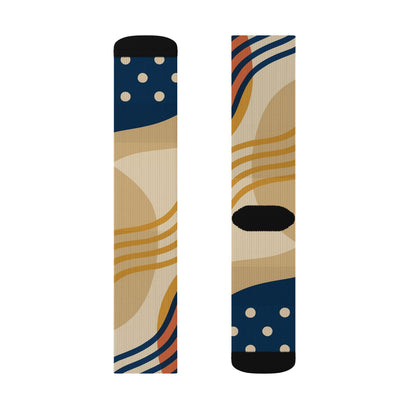 Sublimation Abstract Socks