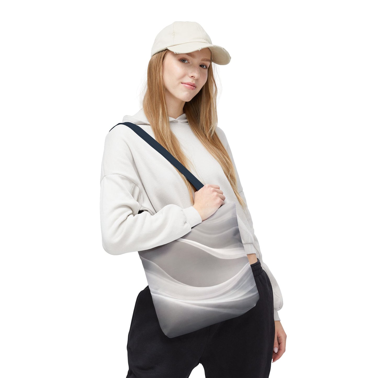 Soft Marble Wave Tote