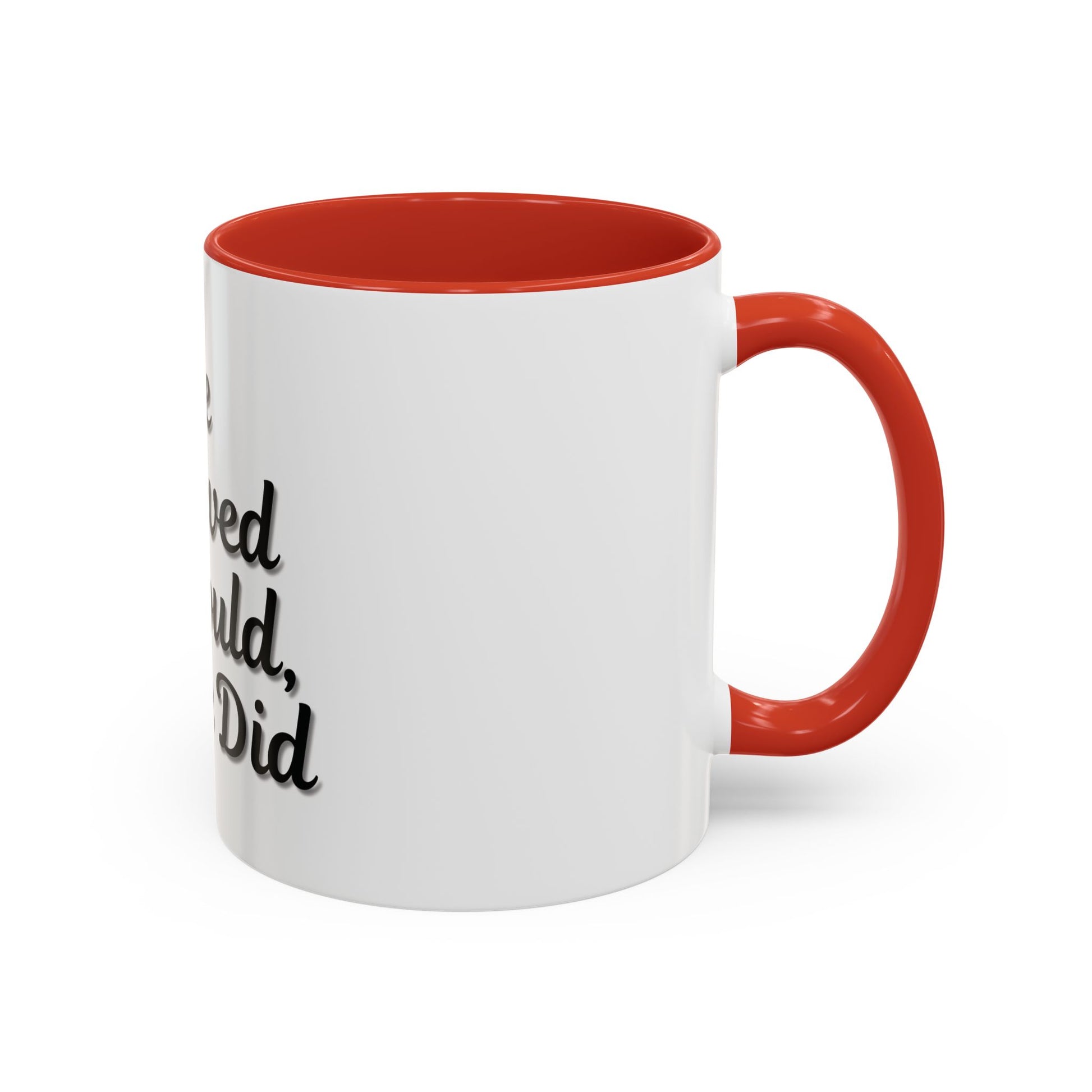 Inspirational Accent Coffee Mug - 'He Believed He Could, So He Did' - Perfect Gift for Motivational Moments - TRV