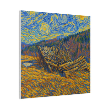 Artistic Van Gogh Style Canvas Wall Art, Nature Inspired Decor, Home Aesthetic, Gift for Art Lovers, Gallery Wall Piece, Living Room Decor, [...] - TRV