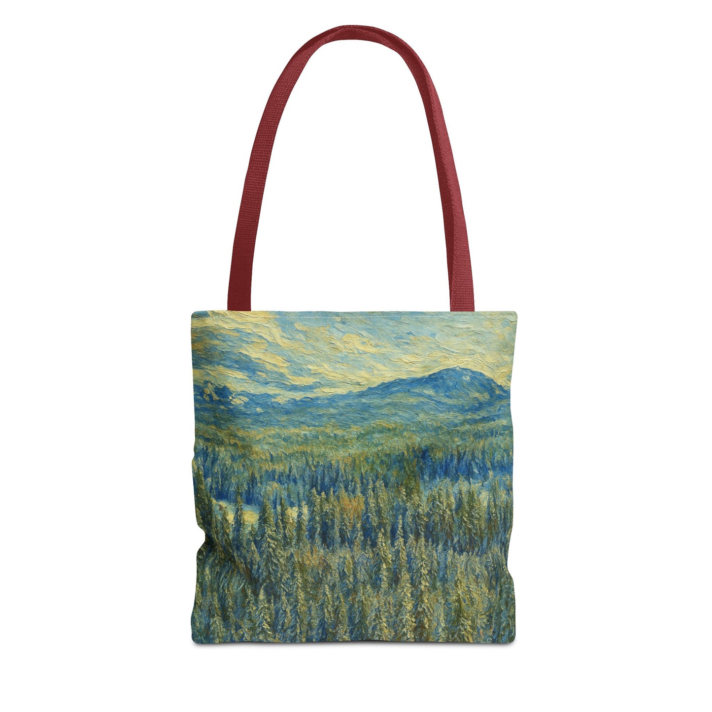 Nature-Inspired Tote Bag, Eco-Friendly Carryall, Bohemian Style Purse, Art Tote, Great Gift for Nature Lovers, Shopping Bag, Travel [...] - TRV