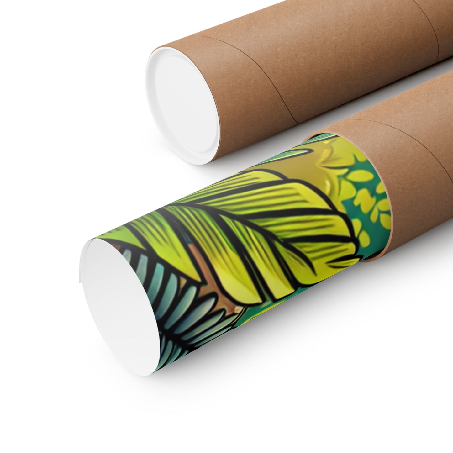 Sloth Hammock Matte Poster — Tropical Relaxation Wall Art