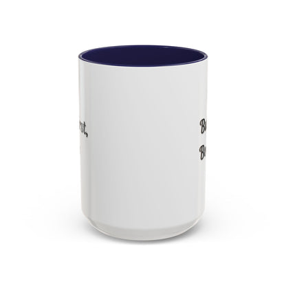 White ceramic "But First, Books" coffee mug with black text, 11oz size, perfect for book lovers.