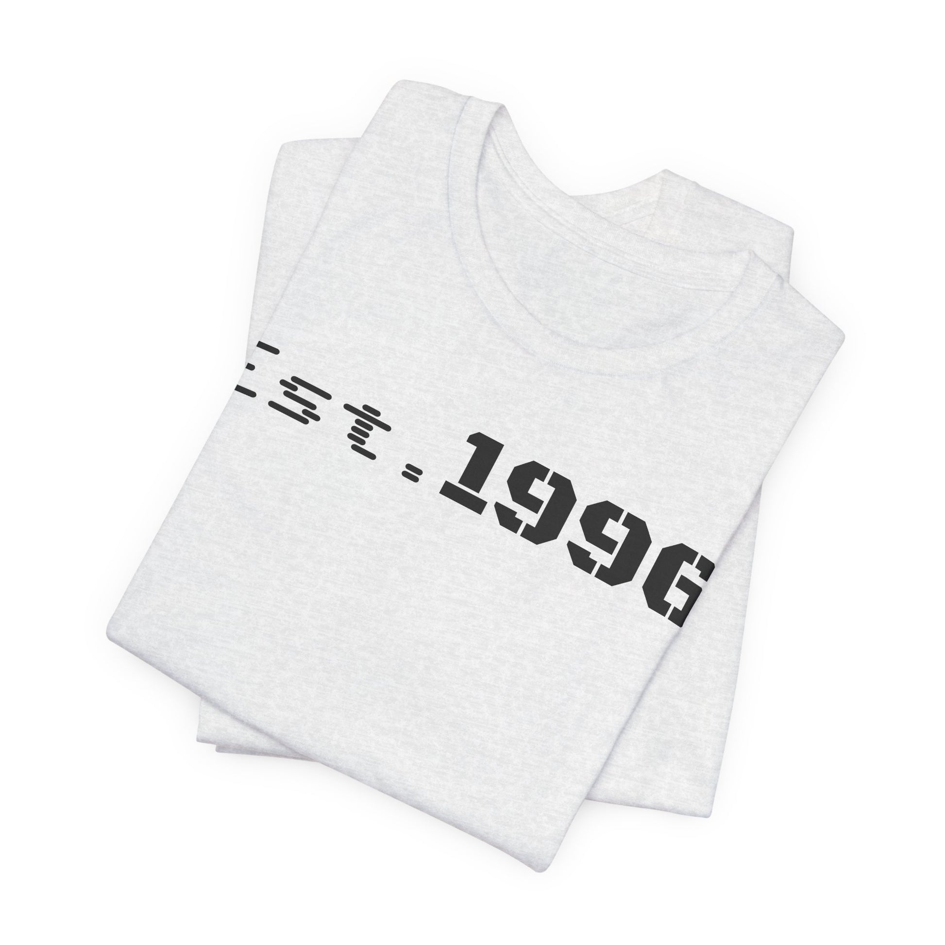 Established 1996 Unisex T-Shirt, Vintage Year Tee, Birth Year Gift, Casual Fashion, Personalized Graphic Tee - TRV