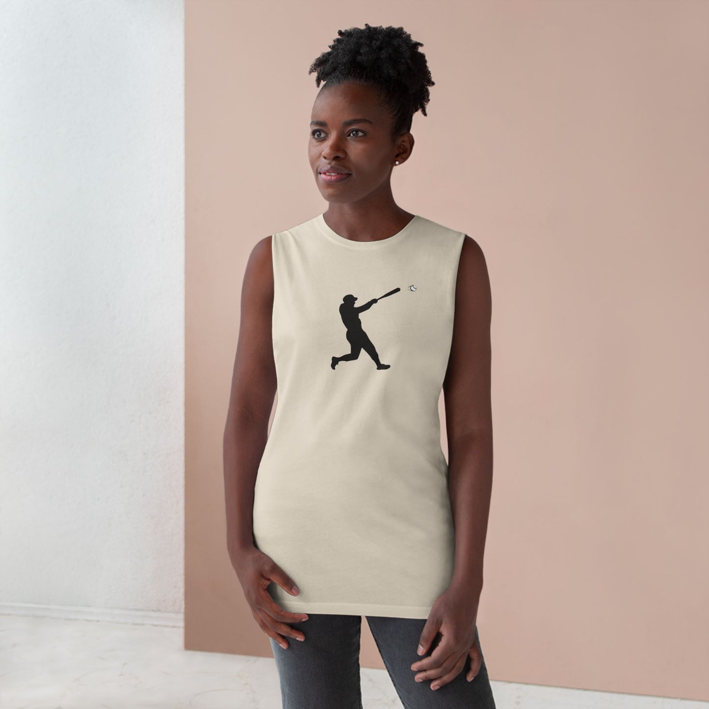 Unisex Baseball Player Tank, Men's Sports Top, Summer Workout Shirt, Casual Sleeveless Tee, Perfect for Sports Fans and Athletes