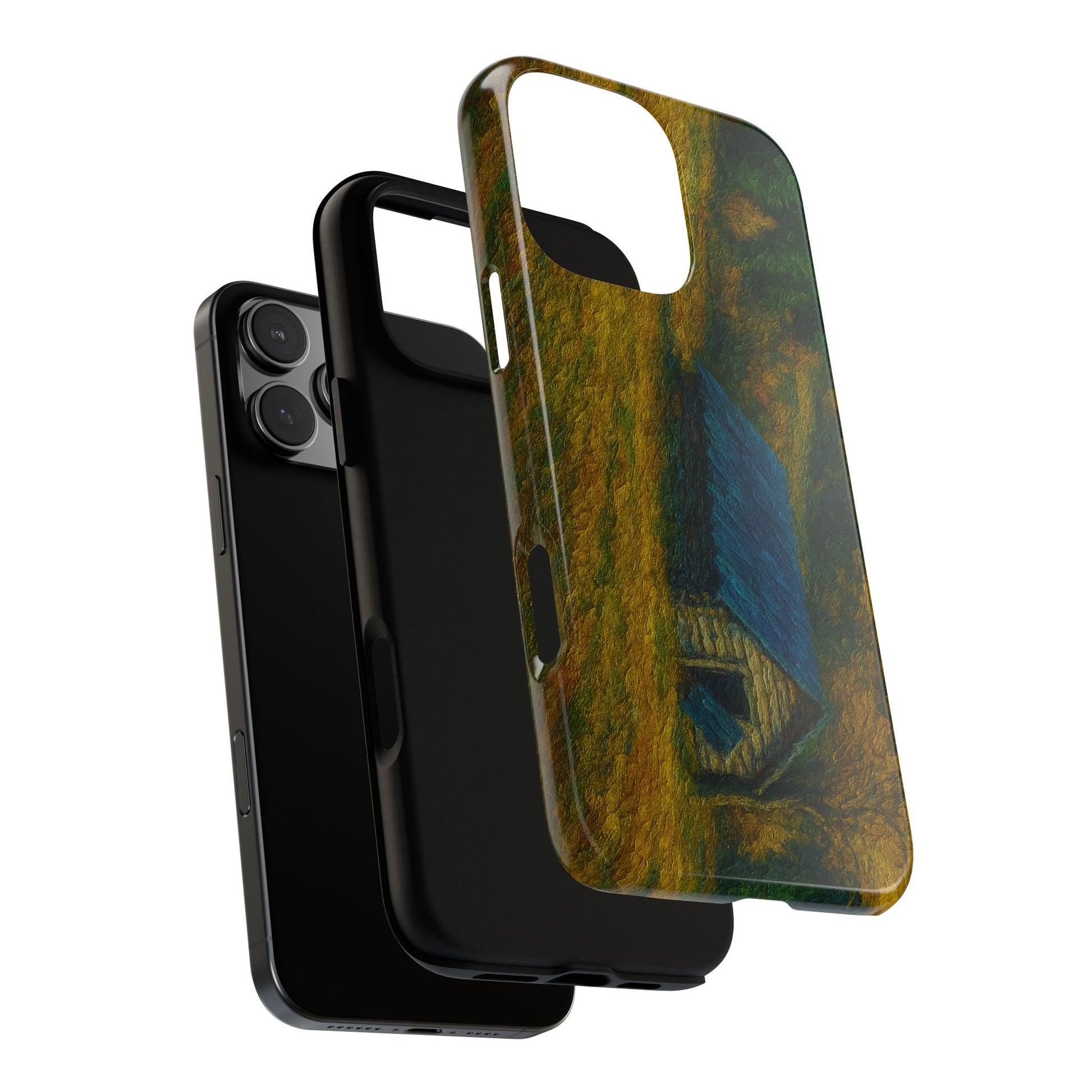 Artistic Phone Case by Tough Cases, Nature-Inspired Phone Protection, Unique Gift for Nature Lovers, Stylish Accessory, Fall Aesthetic - TRV