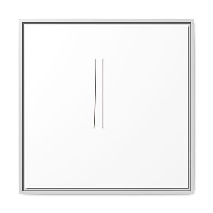 Minimal Line Art | Matte Canvas Framed