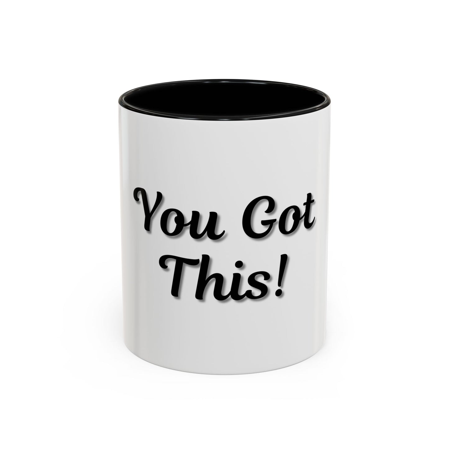 Inspirational Accent Coffee Mug - "You Got This!" - Perfect for Motivation & Gifts - TRV