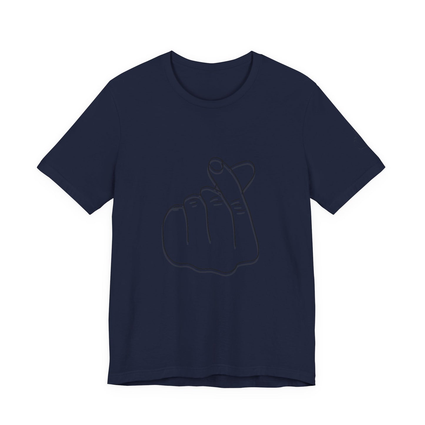 Minimalist Hand Sign Unisex Tee | Casual Everyday Wear | Perfect for Gift Givers