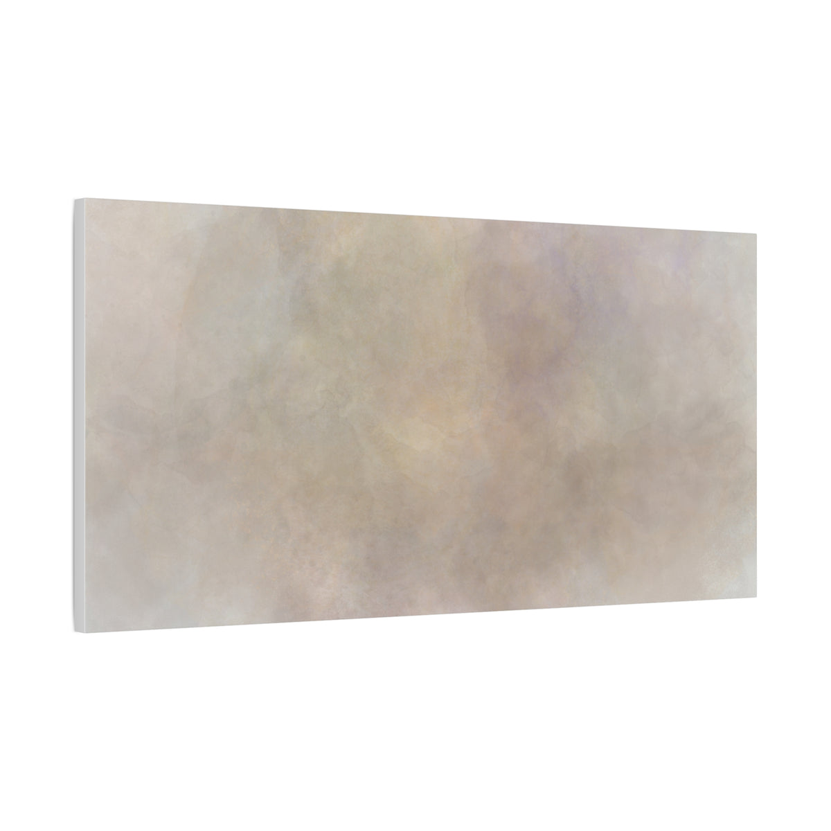 Soft neutral abstract fog canvas print by Printify featuring a calming, misty design on high-quality canvas.