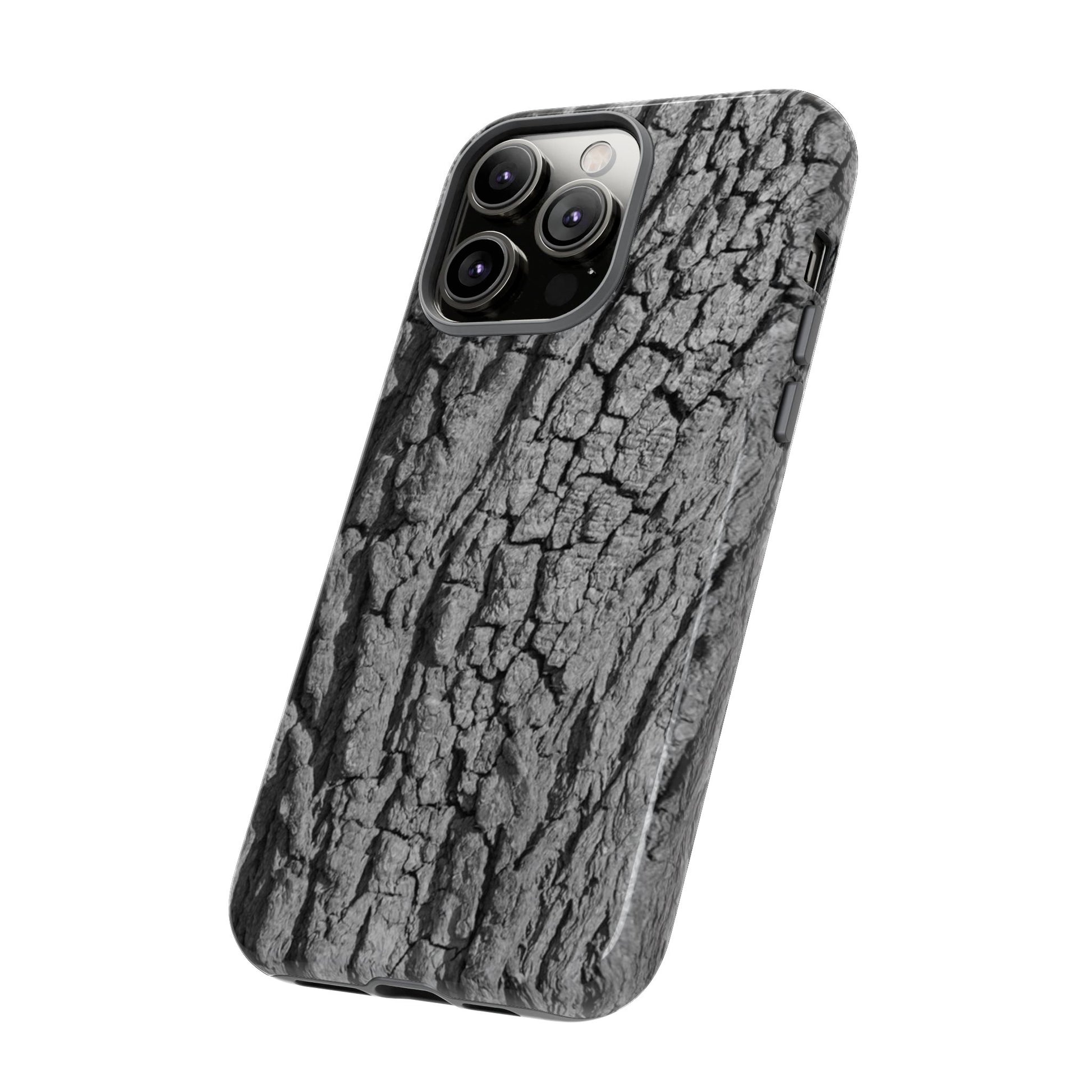 Rustic Bark Phone Case - Tough and Durable Protection - TRV