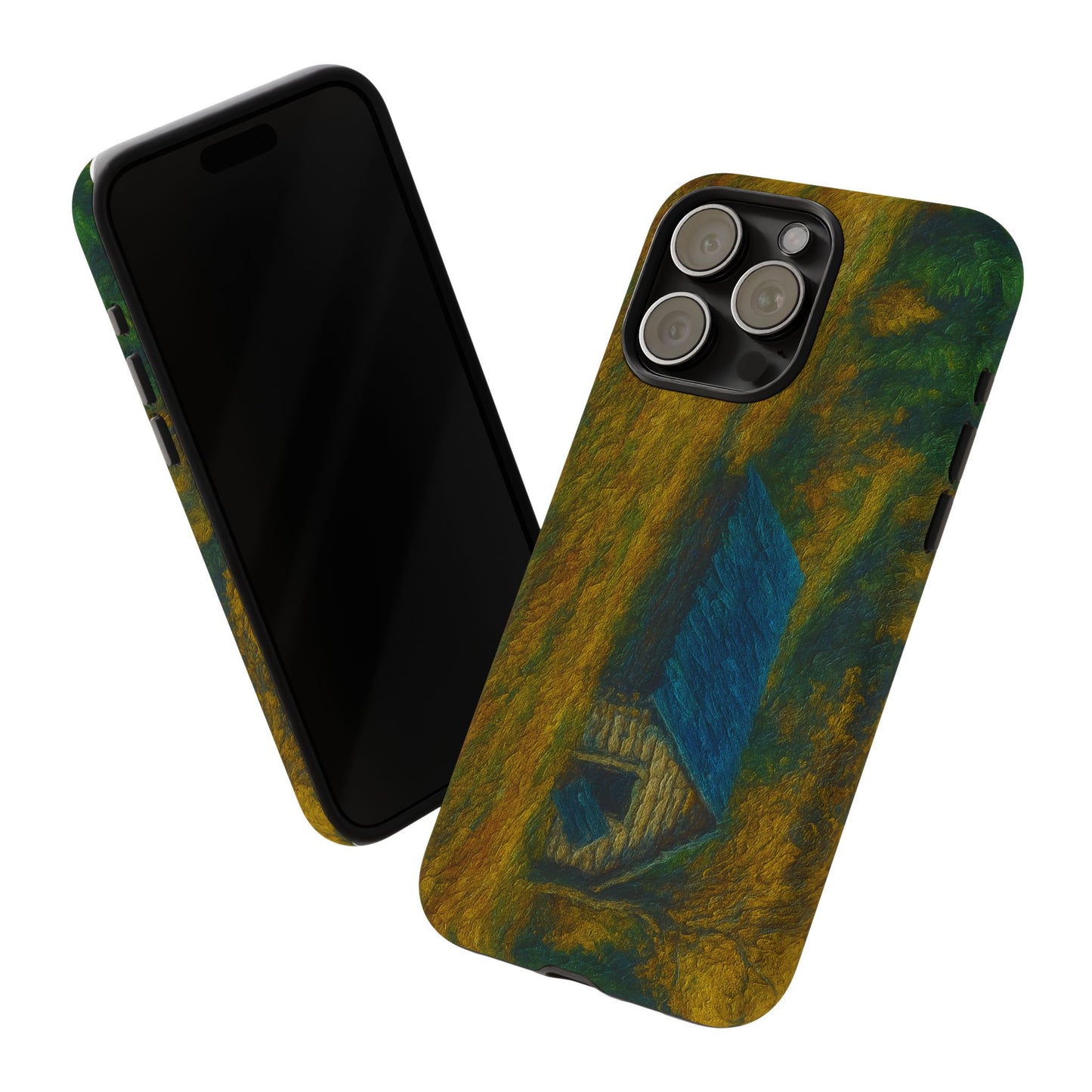 Artistic Phone Case by Tough Cases, Nature-Inspired Phone Protection, Unique Gift for Nature Lovers, Stylish Accessory, Fall Aesthetic - TRV