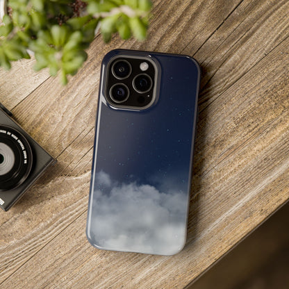 Night Sky Magnetic Impact-Resistant Phone Case — Foggy Cloud Design