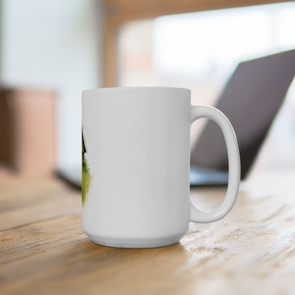 Rustic Cabin Ceramic Mug - Cozy Coffee Cup for Nature Lovers, Gift for Home, Farmhouse Decor, Tea Time, Camping Enthusiasts - TRV