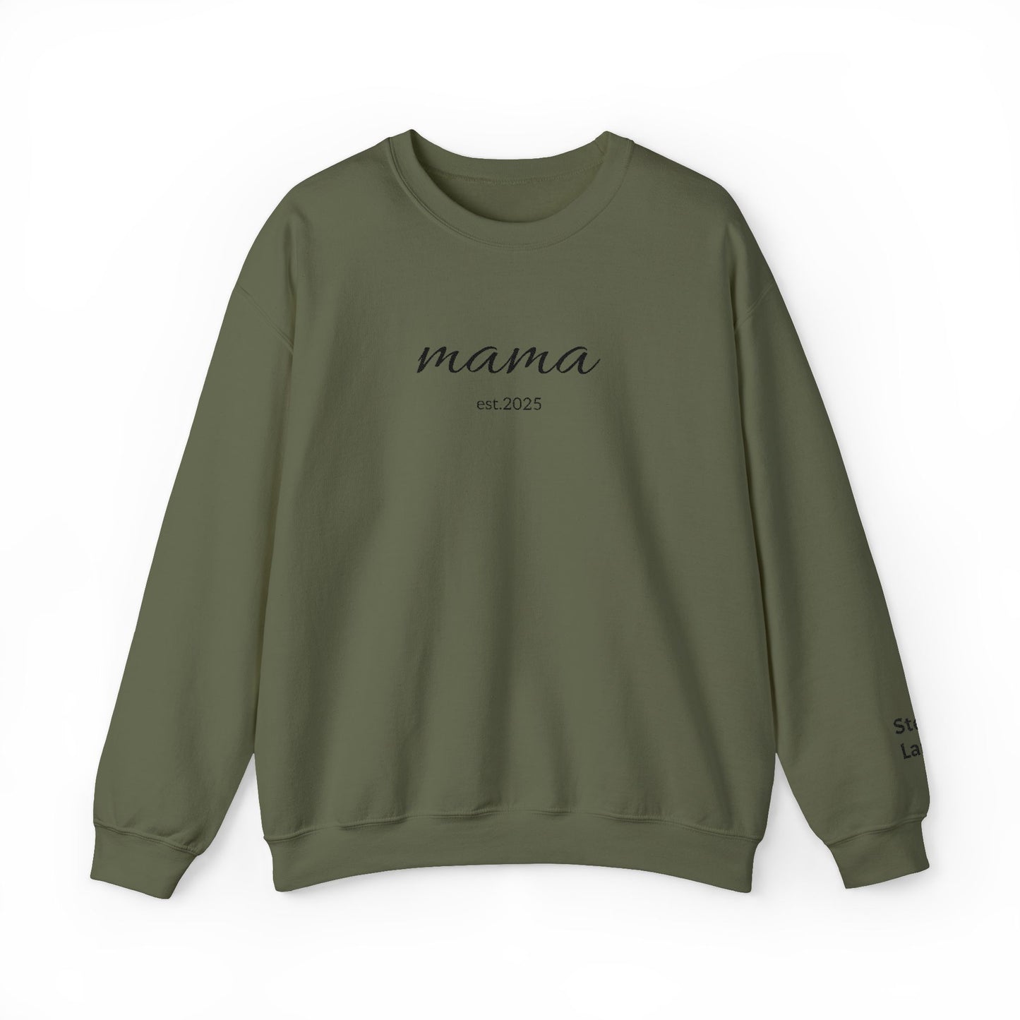 mama sweatshirt | simple script mom pullover - TRV