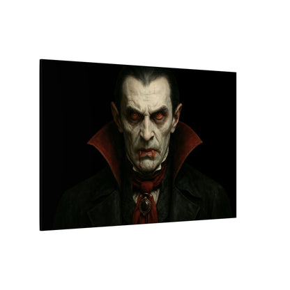 Gothic Vampire Canvas Wall Art, Spooky Decor, Halloween Home Accent, Creepy Art Piece, Horror Themed Gift