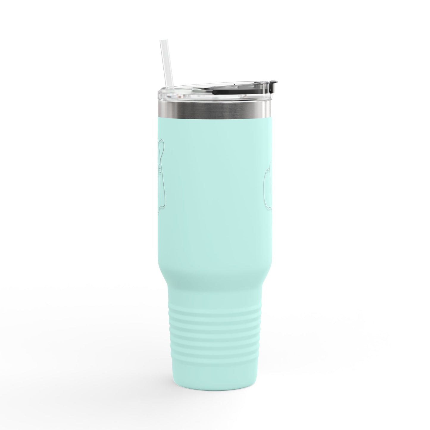 Heart Gesture Insulated Travel Mug - 40oz - Ideal for Coffee Enthusiasts, On-the-Go Drinkers, Valentine's Day Gift, Travel Companion, Large