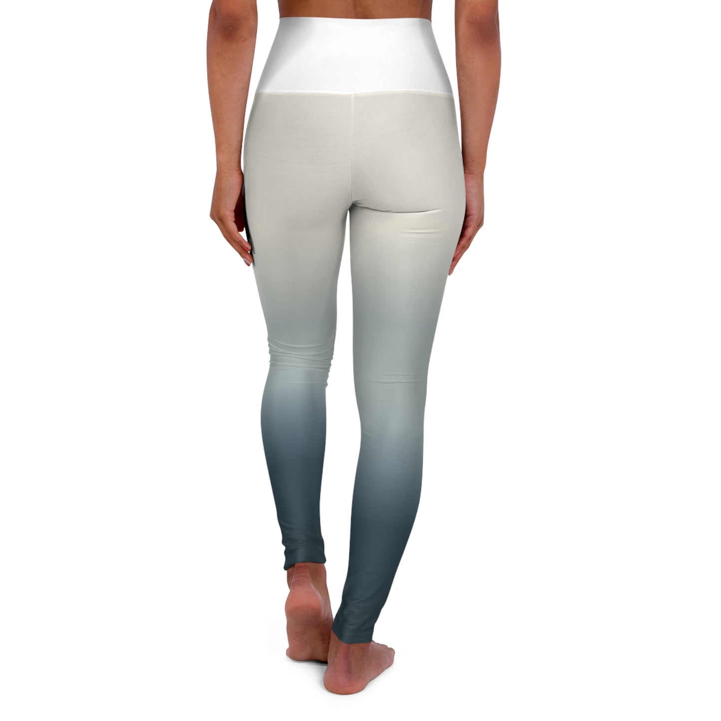 Ombre Fade High Waisted Leggings | Yoga Leggings