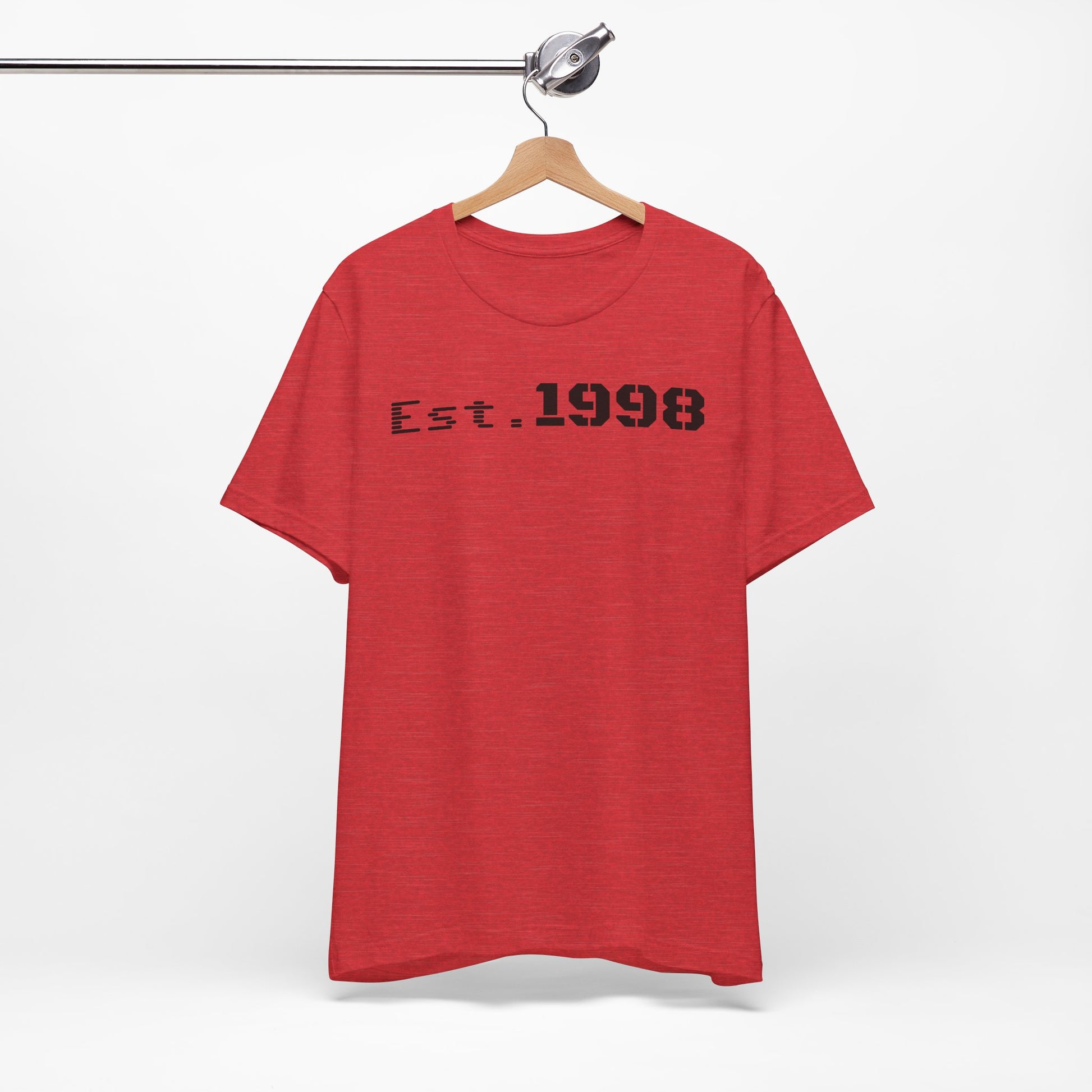 Vintage Est. 1998 Tee - Retro Unisex Shirt for Birthdays, Gifts, Everyday Wear, Casual Style, Nostalgia - TRV