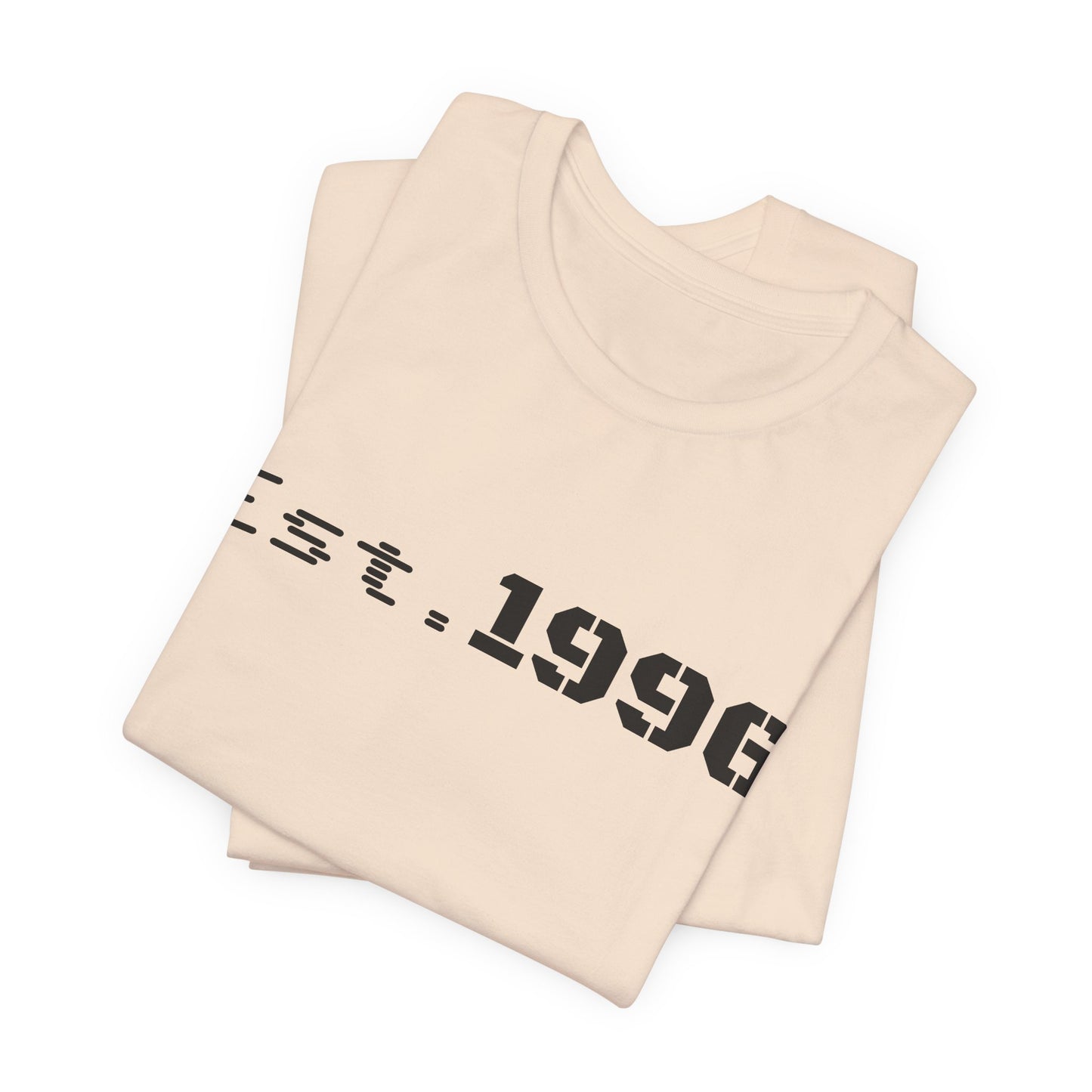 Vintage Est. 1996 T-shirt by Printify featuring a classic design, perfect as a birth year birthday gift.