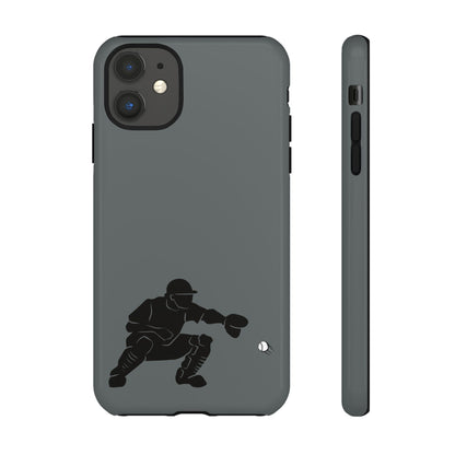 Baseball Catcher Phone Case, Sports Phone Accessory, Tough Cases, Gift for Athletes, Sports Fan Merchandise, Unique Design - TRV