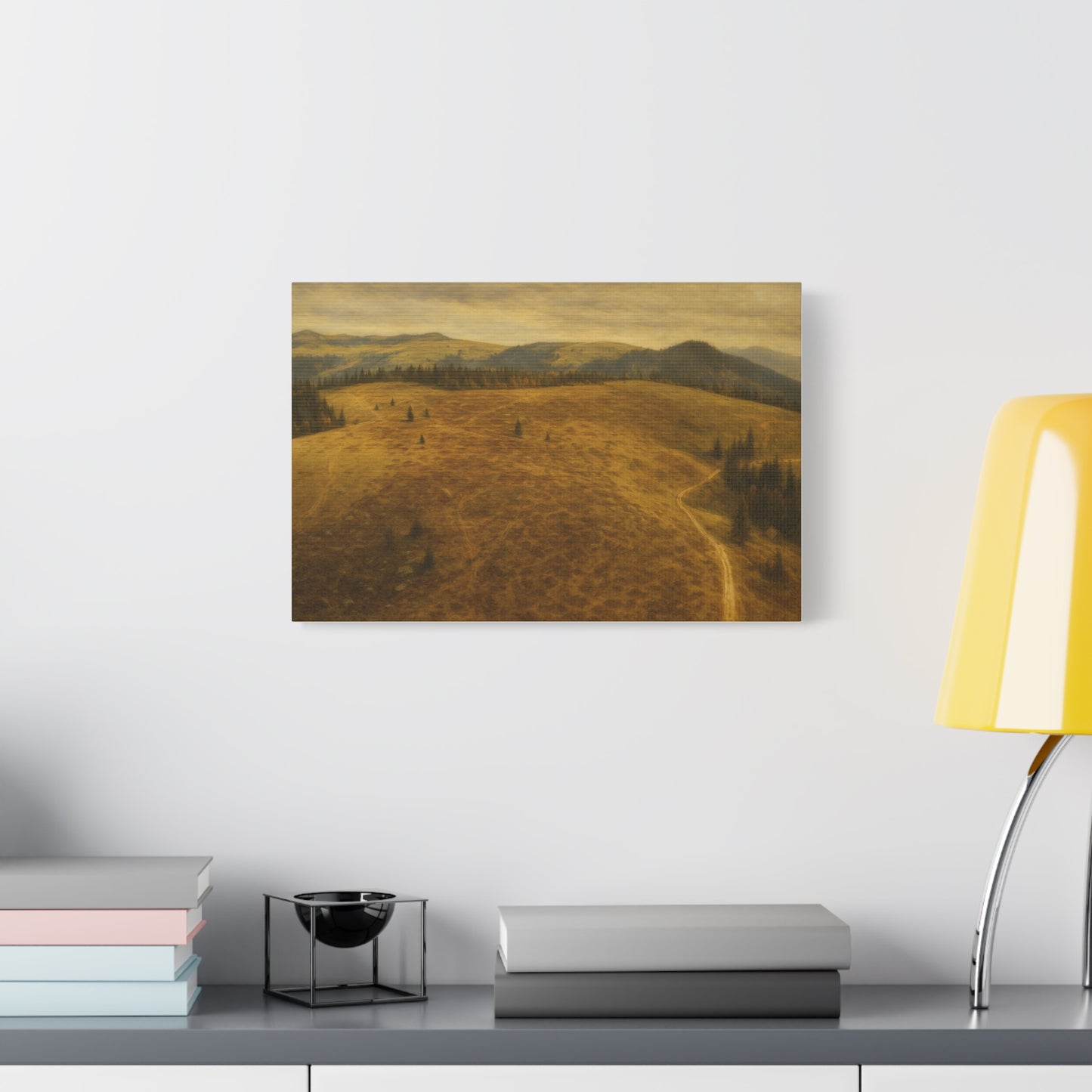 Stretched Canvas Art Print, Landscape Wall Decor, Nature Photography, Rustic Home Decor, Gifting, Earthy Art - TRV