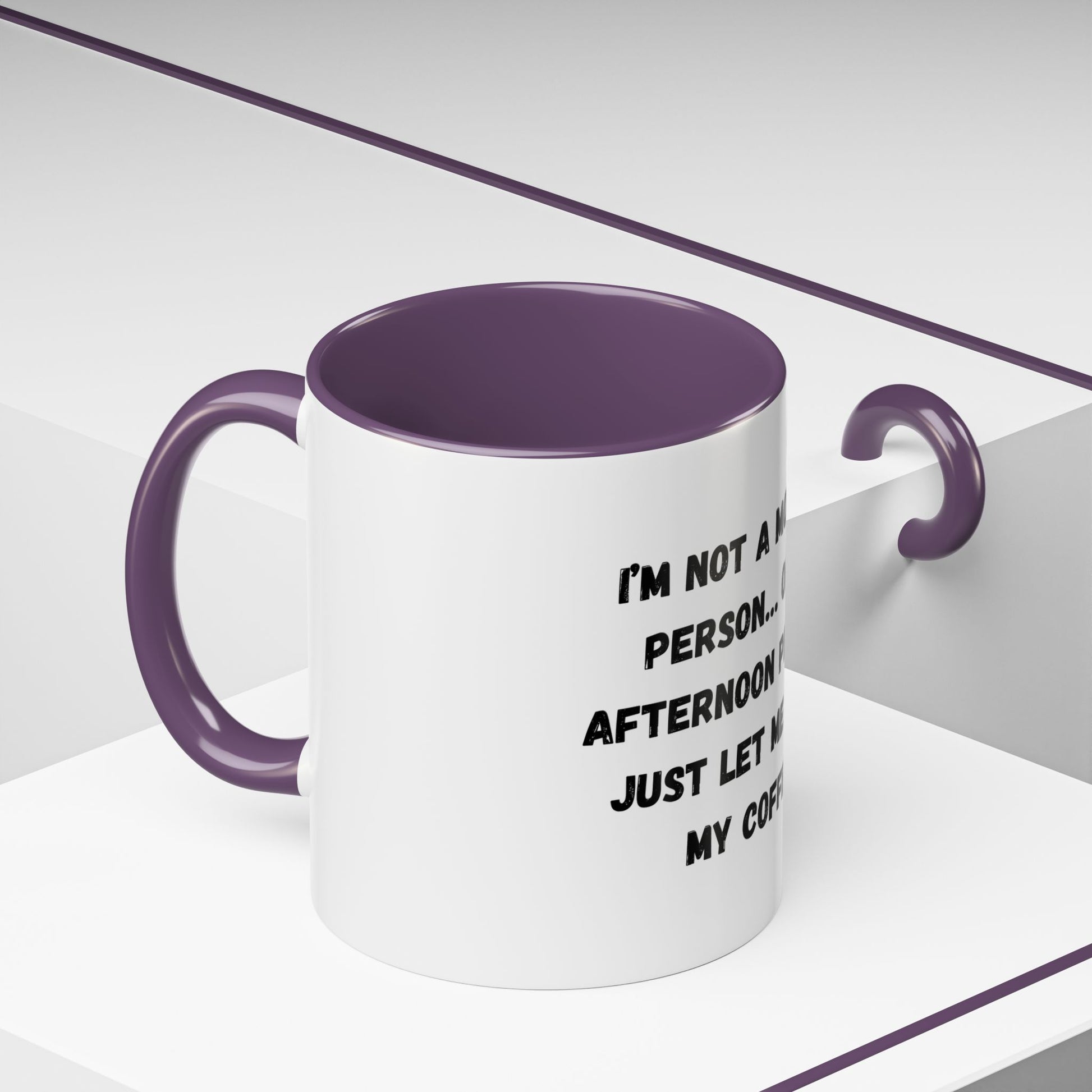 Funny Coffee Mug - "I'm Not a Morning Person" - 11oz & 15oz - TRV