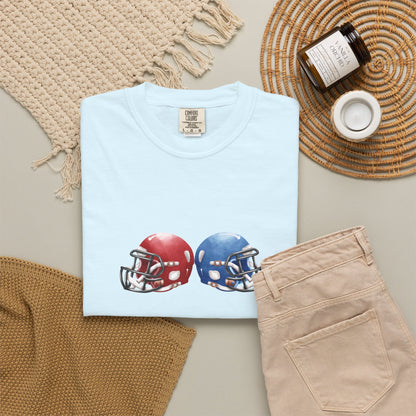 Unisex Football Rivalry T-Shirt - Perfect Gift for Game Day, Sports Fans, Tailgating, Football Season, Team Spirit Gear