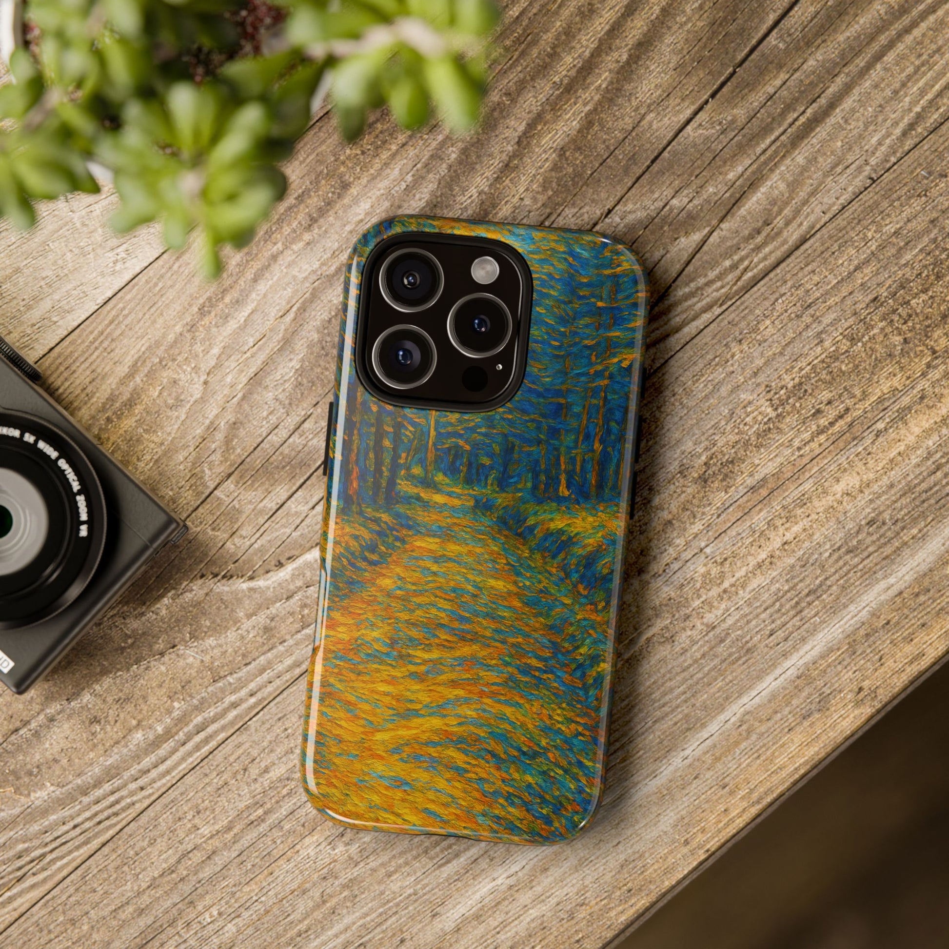 Artistic Phone Case for Nature Lovers, Tough Cases, Vibrant Design, Gift for Friends, Phone Accessories, Unique Artwork - TRV