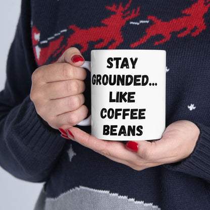 Inspirational Ceramic Mug - Motivational Quote for Daily Empowerment - TRV