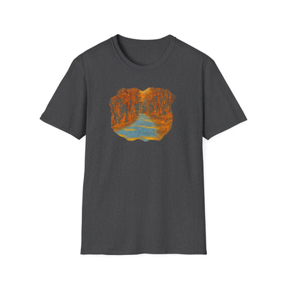 Nature-Inspired Unisex Softstyle T-Shirt, Outdoor Lover Gift, Casual Wear, Ideal for Hiking, Nature Trips, Unique Graphic Tee - TRV