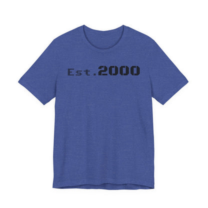 Est. 2000 T‑Shirt — Born in 2000 Retro Pixel Tee