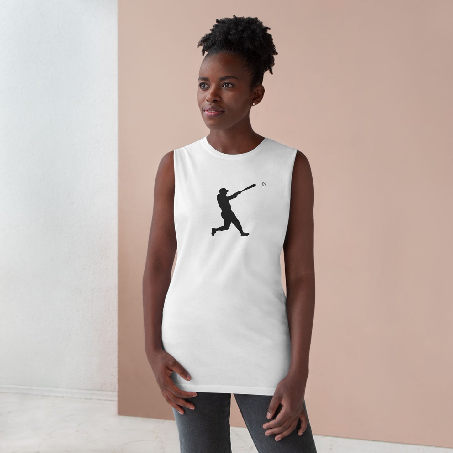 Unisex Baseball Player Tank, Men's Sports Top, Summer Workout Shirt, Casual Sleeveless Tee, Perfect for Sports Fans and Athletes