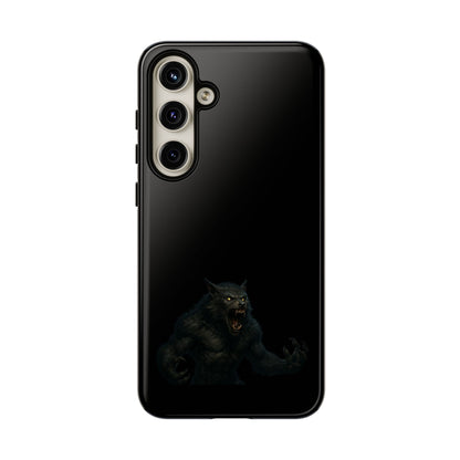 Werewolf Phone Case, dark monster graphic tough protective case - view 40