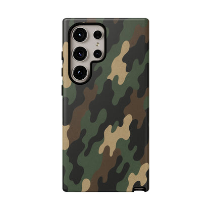 Camouflage Phone Case, Tough Cases, Military Style, Unique Phone Accessories, Gift for Him, Durable Phone Cover - TRV