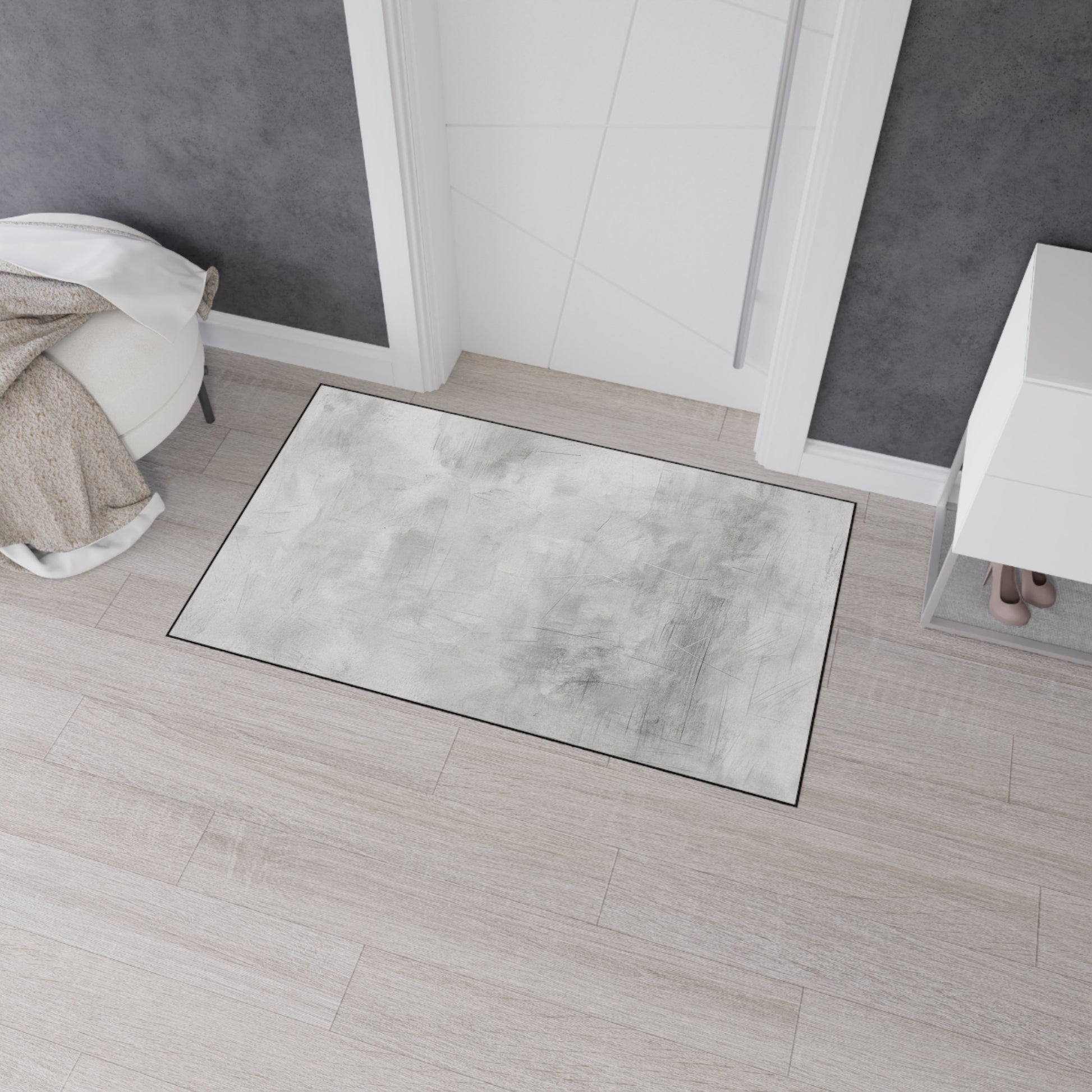 Stylish Printify durable floor mat with non-slip surface, ideal for home, office, entryway, or gym use.