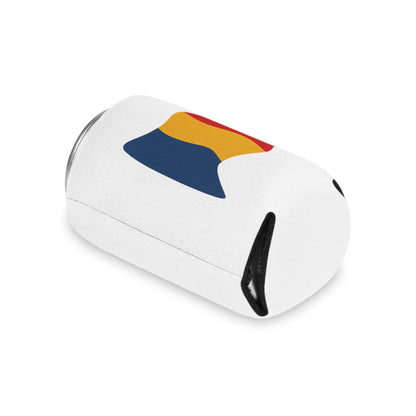 Romania Flag Can Cooler - Fun Drink Insulator, Perfect for Parties, BBQs, Sporting Events, Patriotic Celebrations, Golf Outings - TRV
